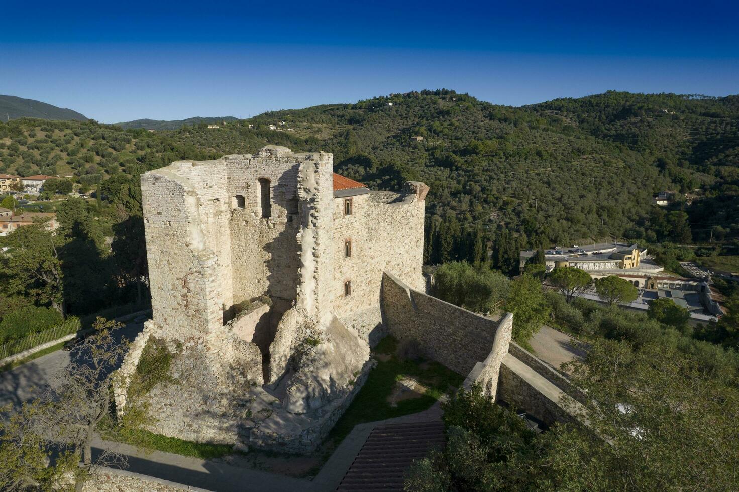The small fortress of Suvereto Tuscany Italy photo