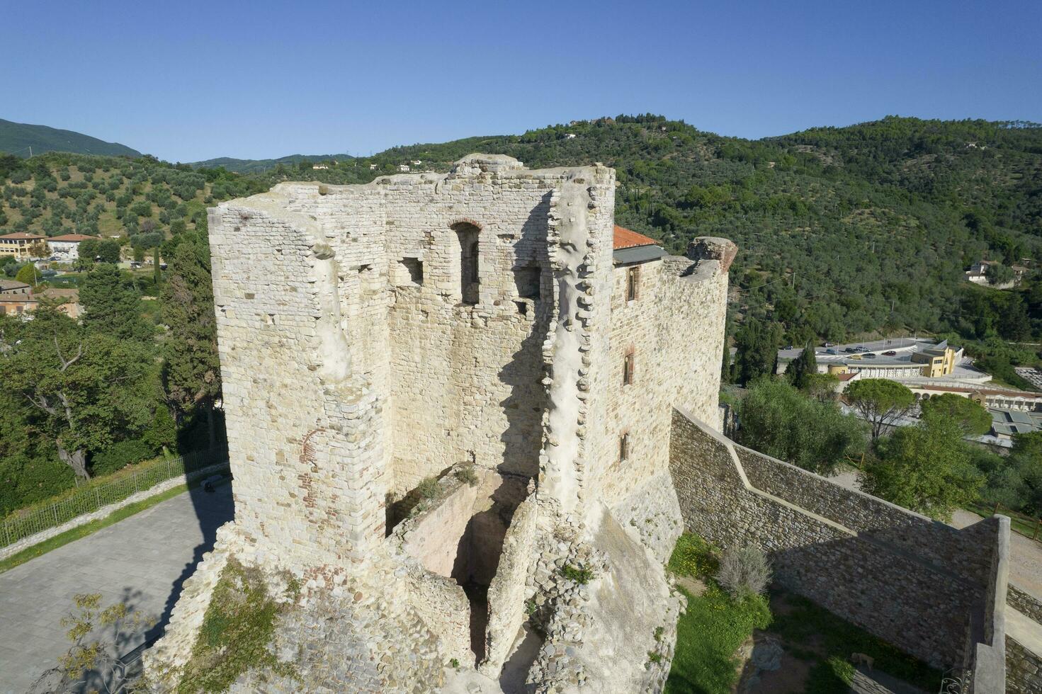 The small fortress of Suvereto Tuscany Italy photo