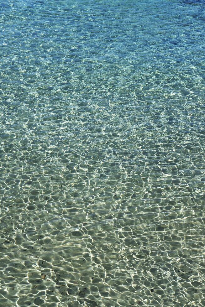 el colores y el forma de el mar olas foto