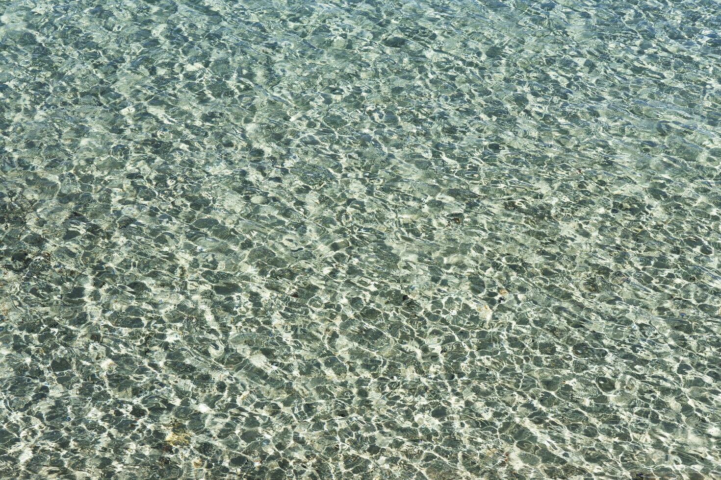 el colores y el forma de el mar olas foto