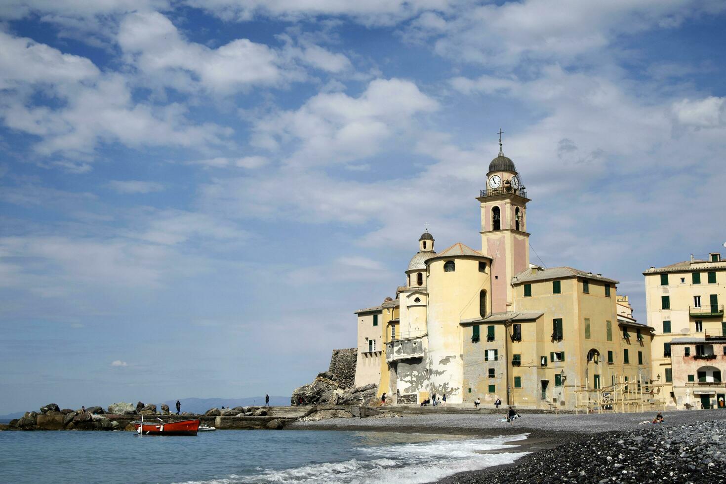 el católico Iglesia de camuflaje Génova Italia foto