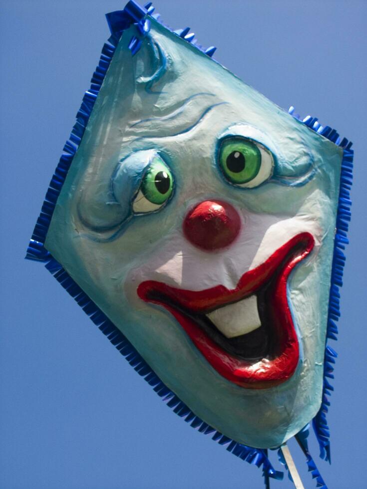 details of the masks of the carnival of Viareggio photo
