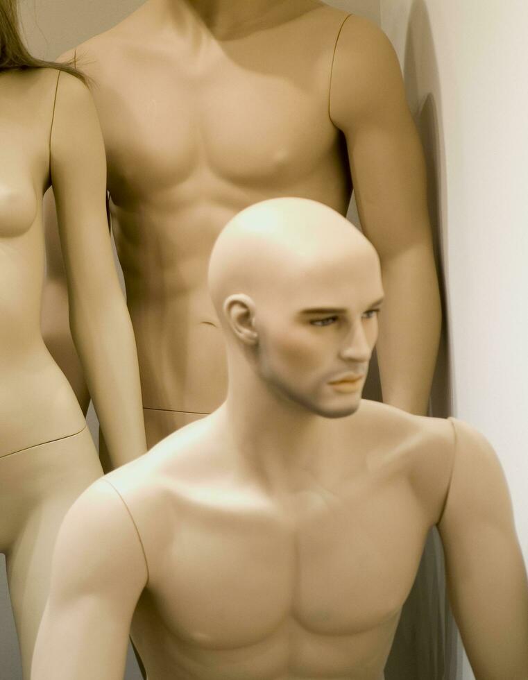 mannequin with no shirt photo