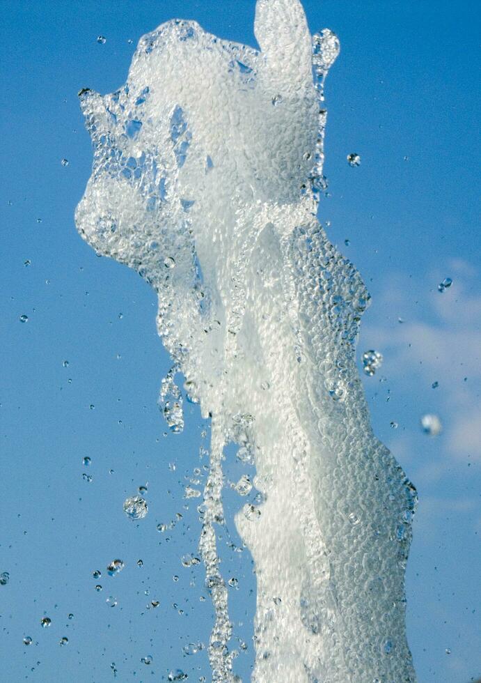 the water games of a fountain photo