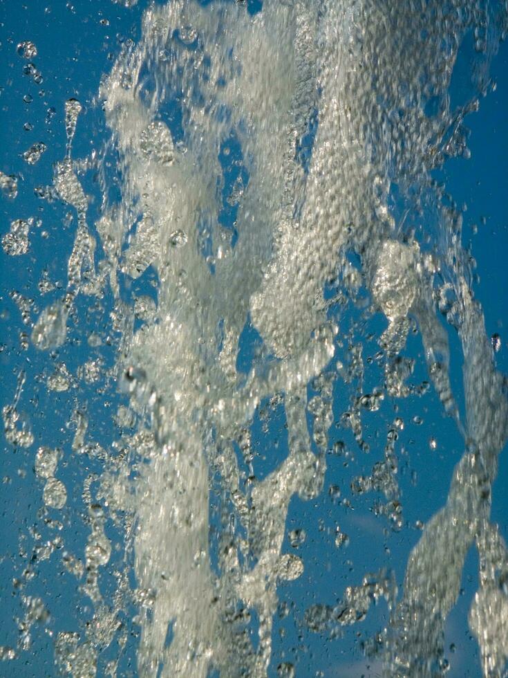 the water games of a fountain photo