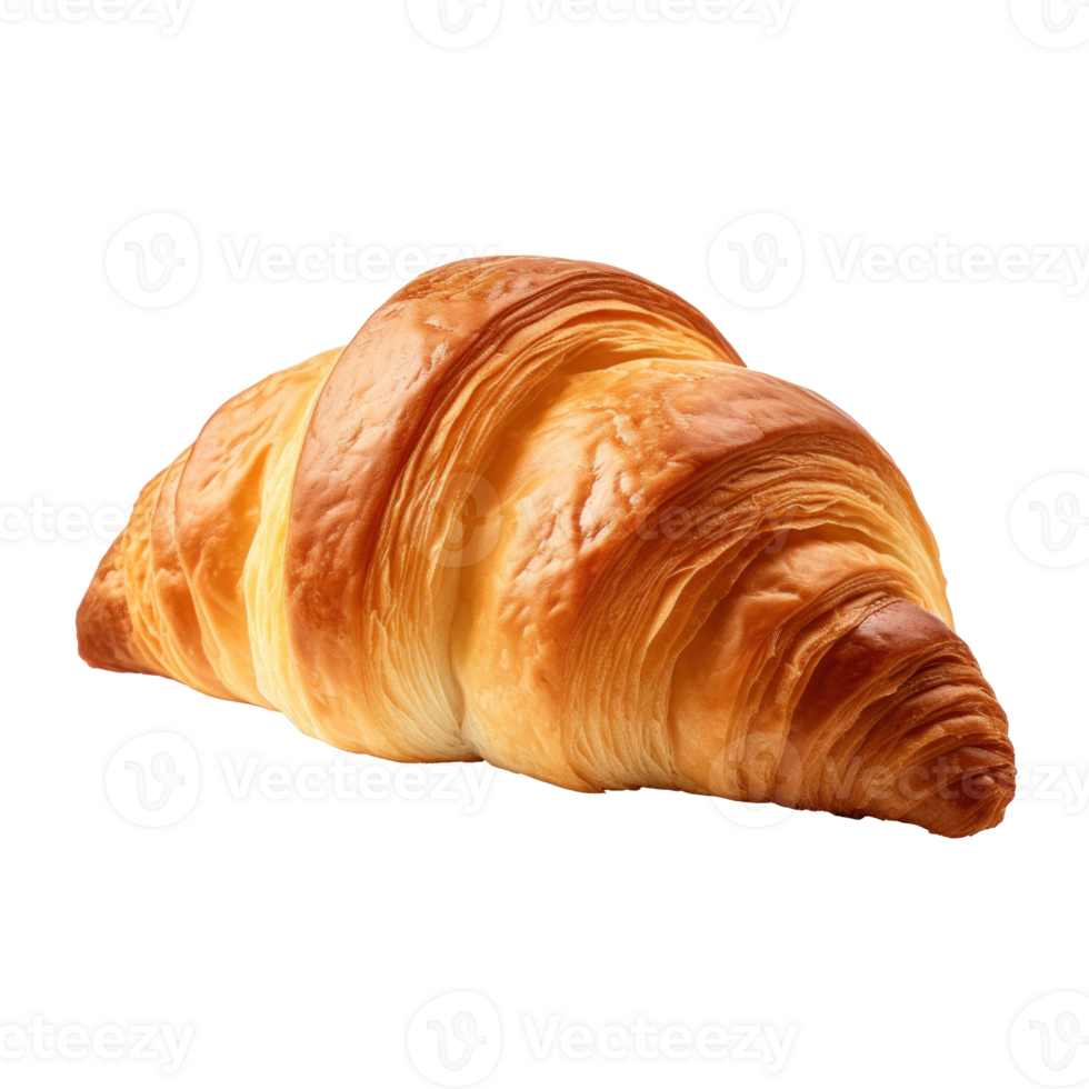 Tasty french croissant isolated png