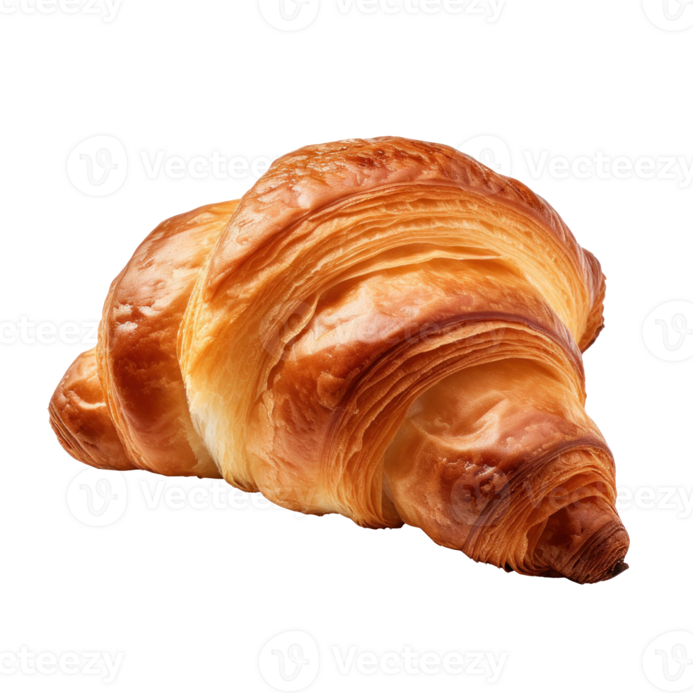 Tasty french croissant isolated png