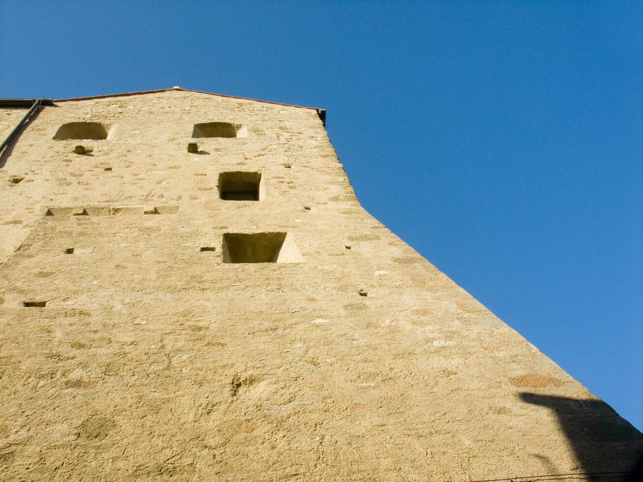 ancient fortress at Giglio island photo