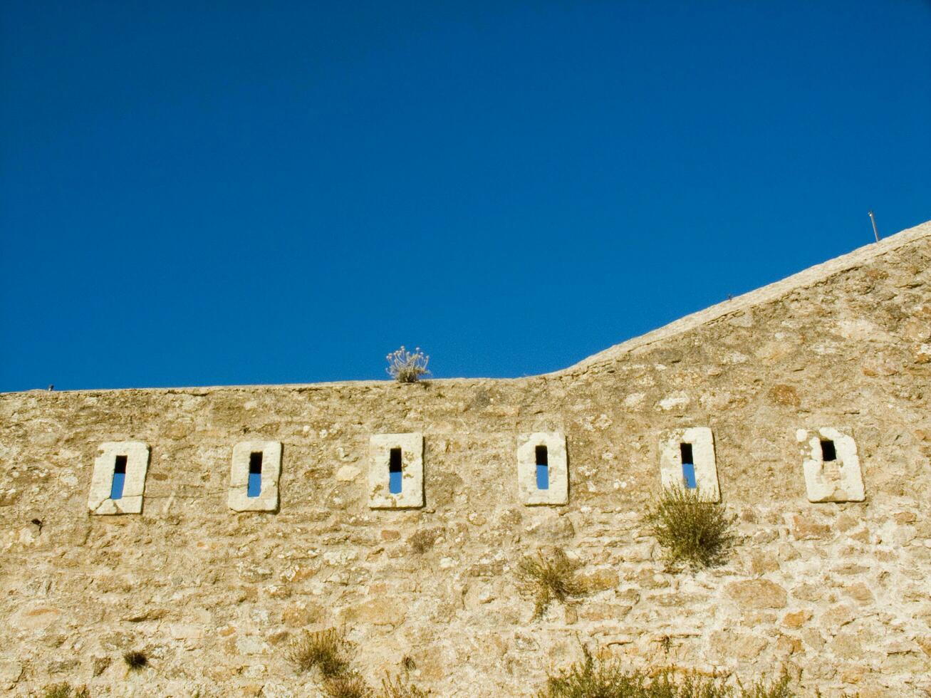 ancient fortress at Giglio island photo