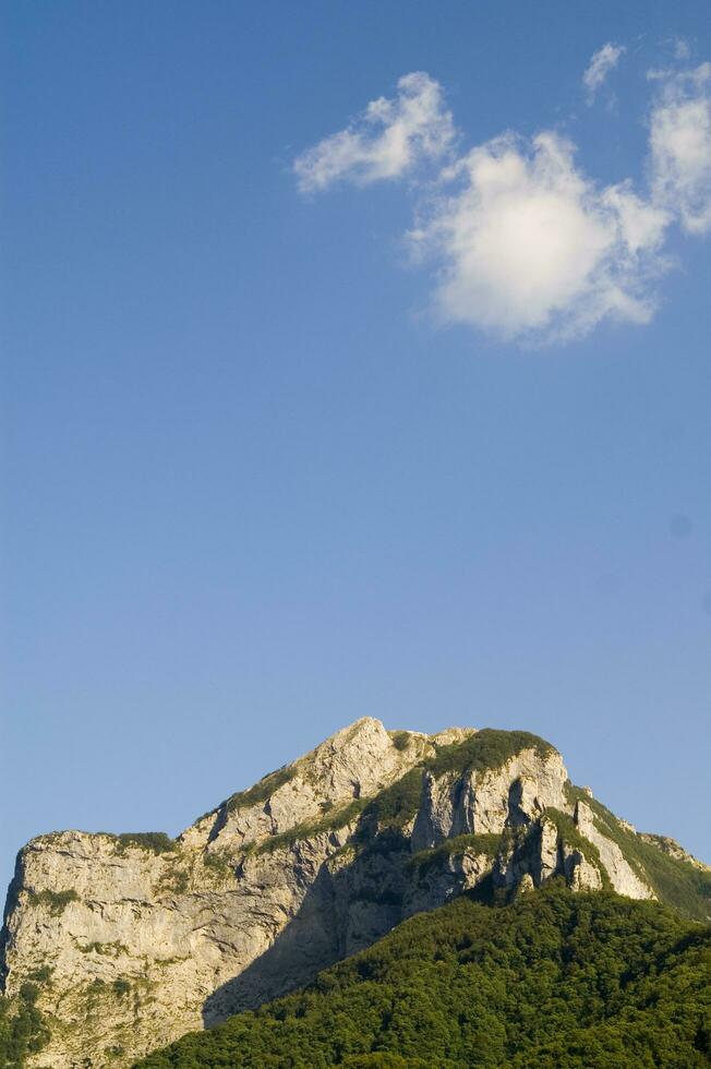 el sugestivo ver de monte forato Italia foto