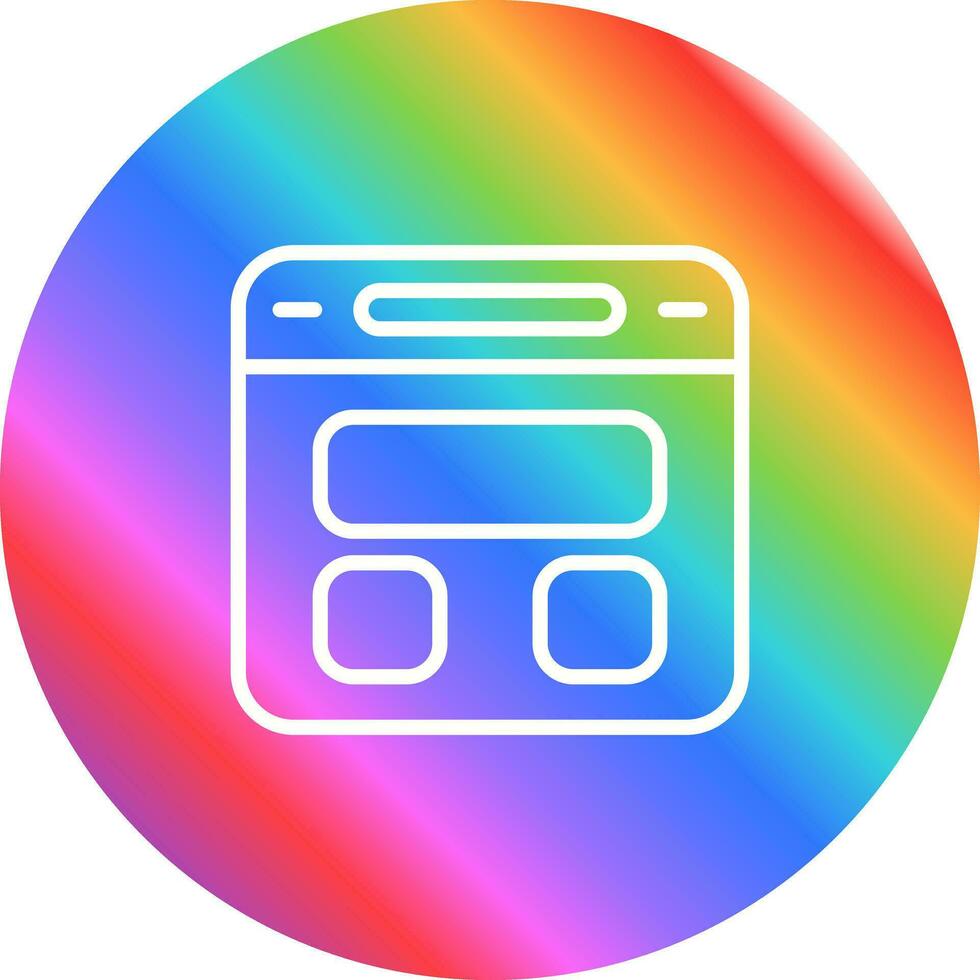 Browser Vector Icon