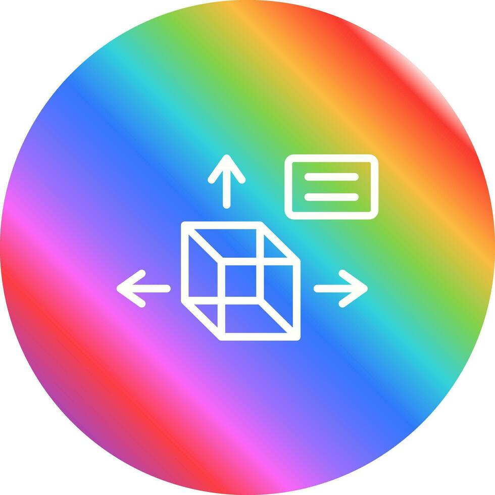 3D Design Vector Icon