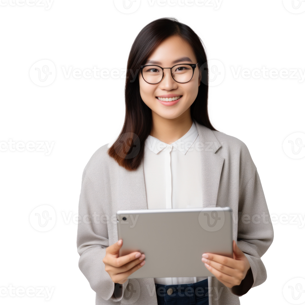 Asisan business girl isolated png