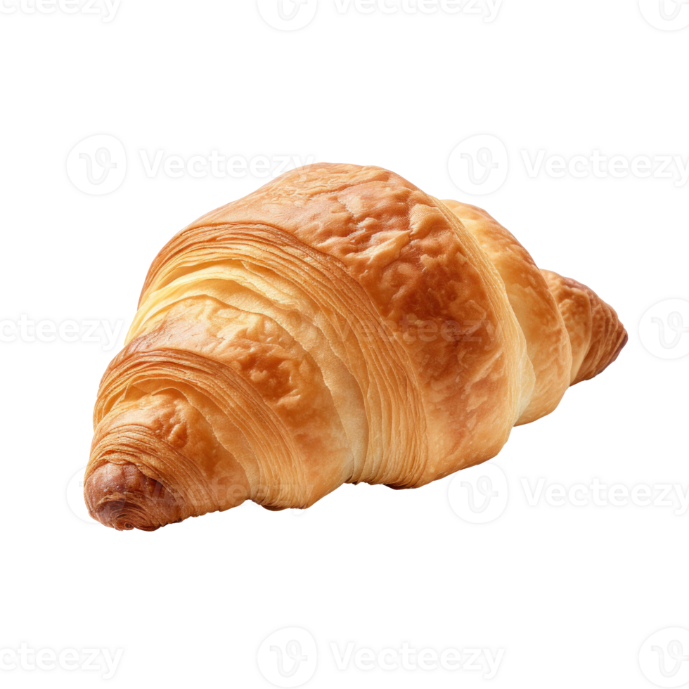 Tasty french croissant isolated png