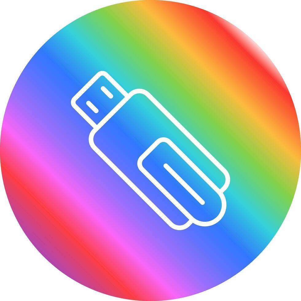 USB Flash Drive Vector Icon