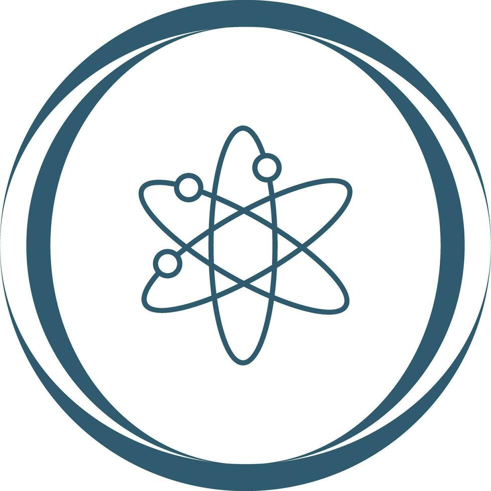 Atomic Structure Vector Icon