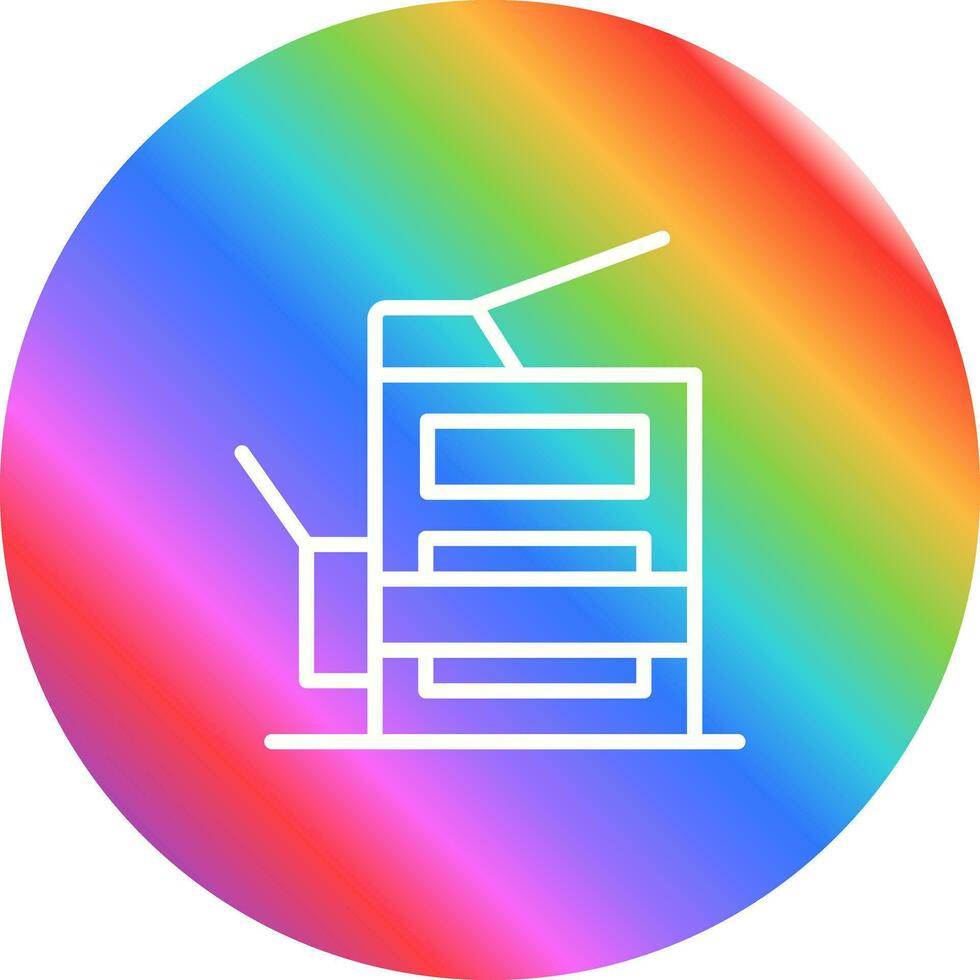 Copy Machine Vector Icon