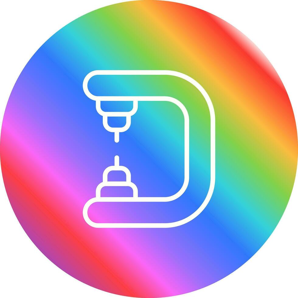 Drill press Vector Icon