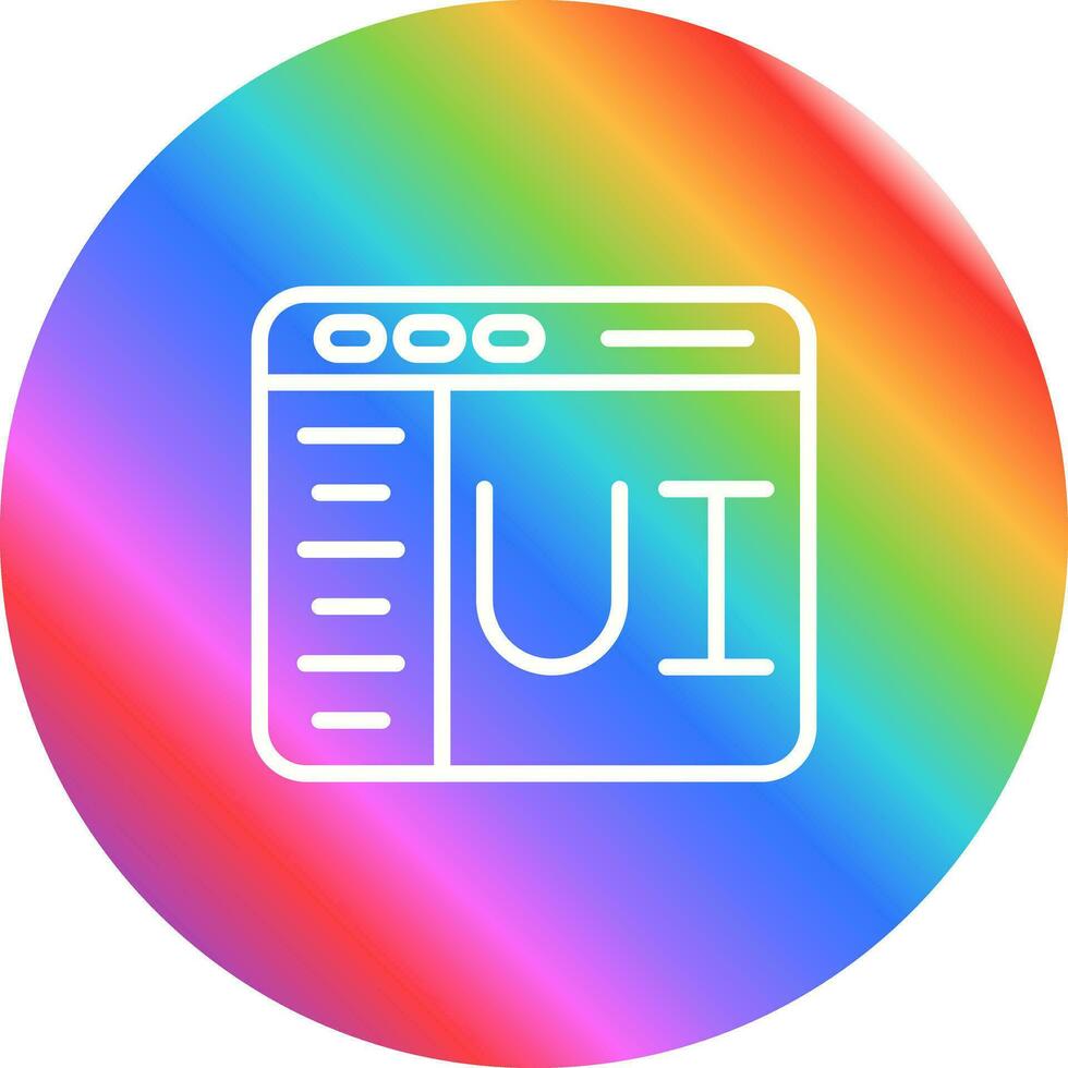 usuario interfaz vector icono