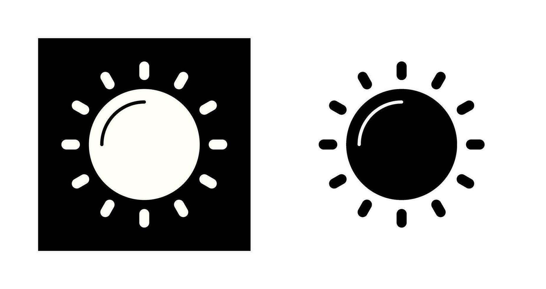 Sun Vector Icon