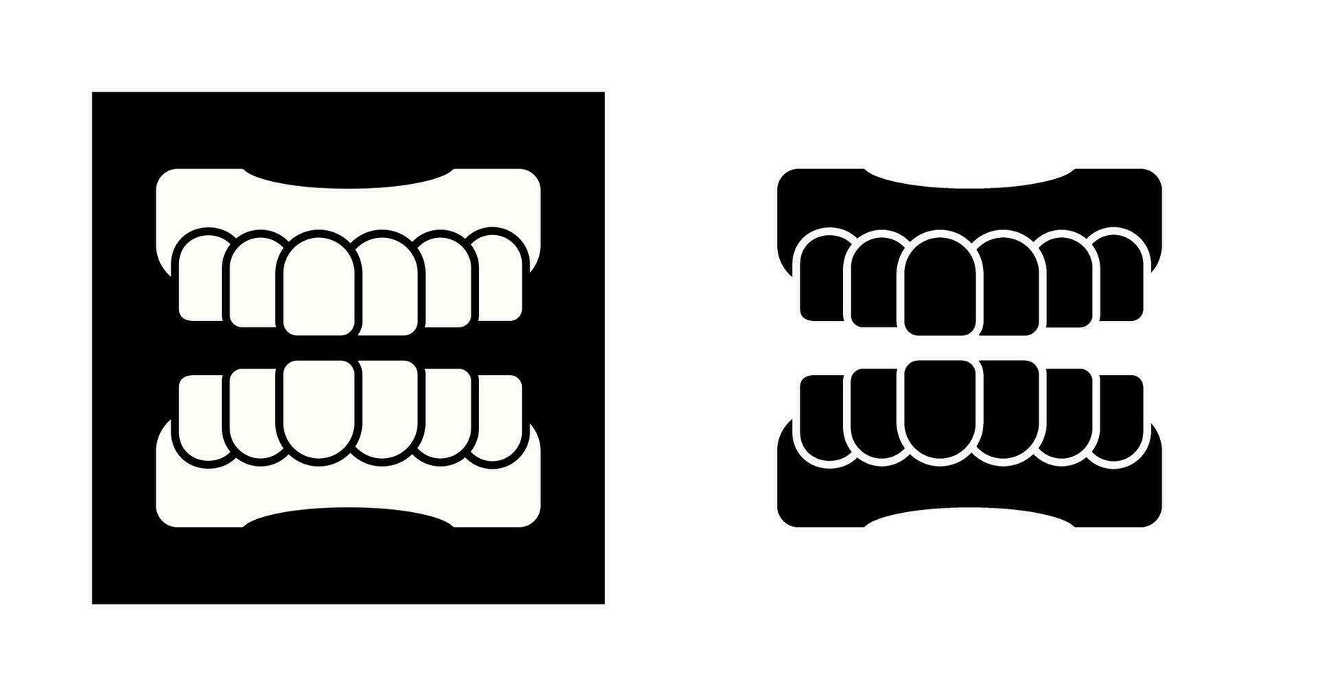 Denture Vector Icon