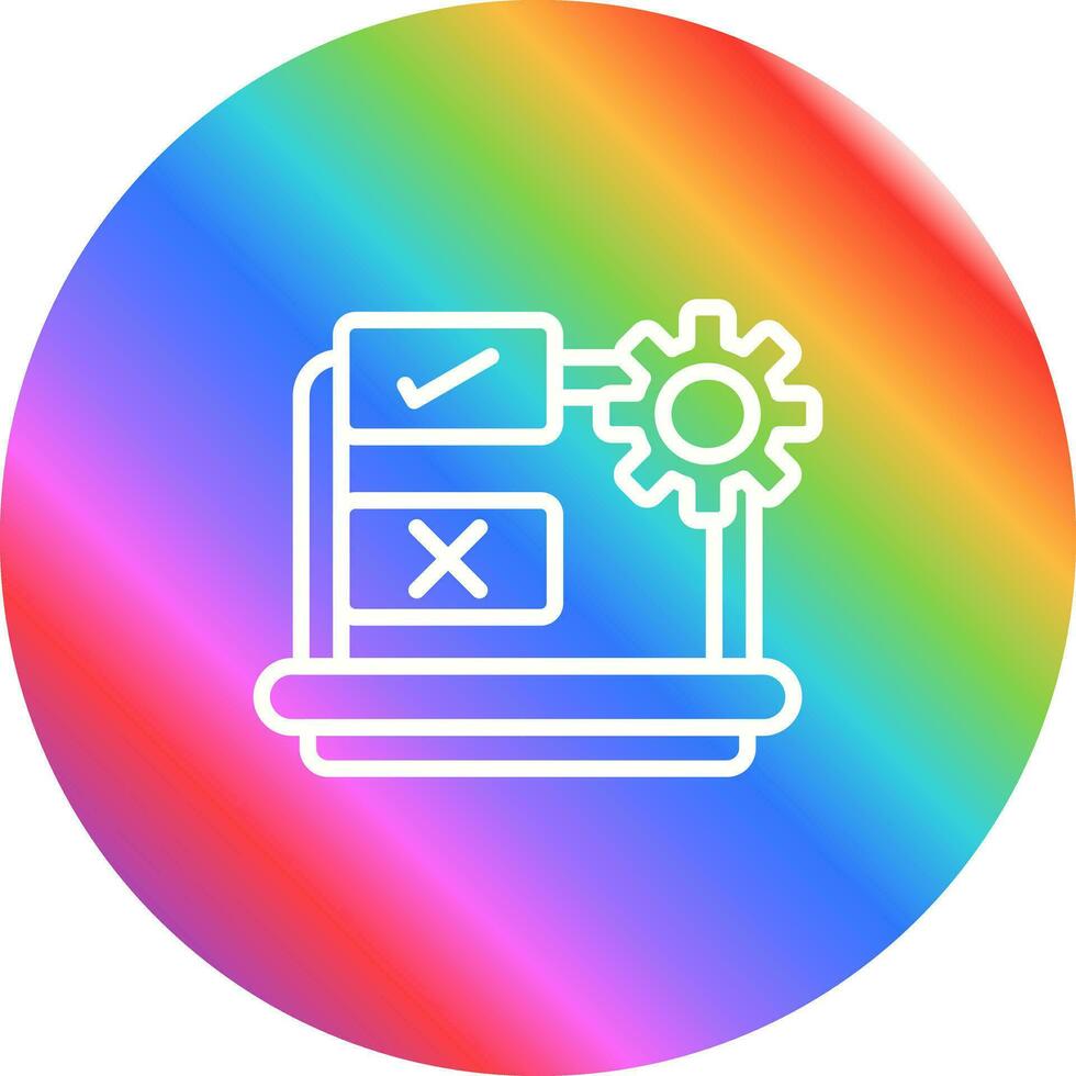 User Testing Vector Icon