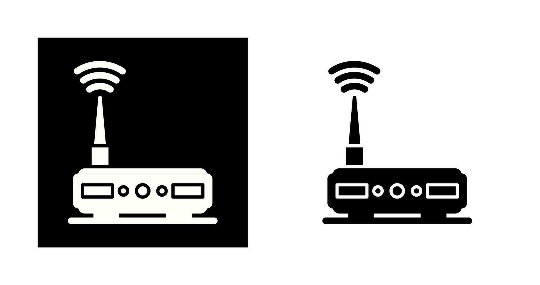 Wifi Router Vector Icon