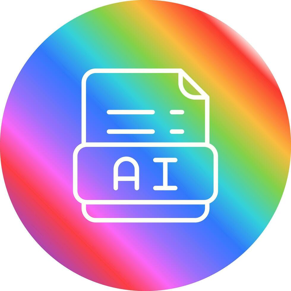 Ai Vector Icon