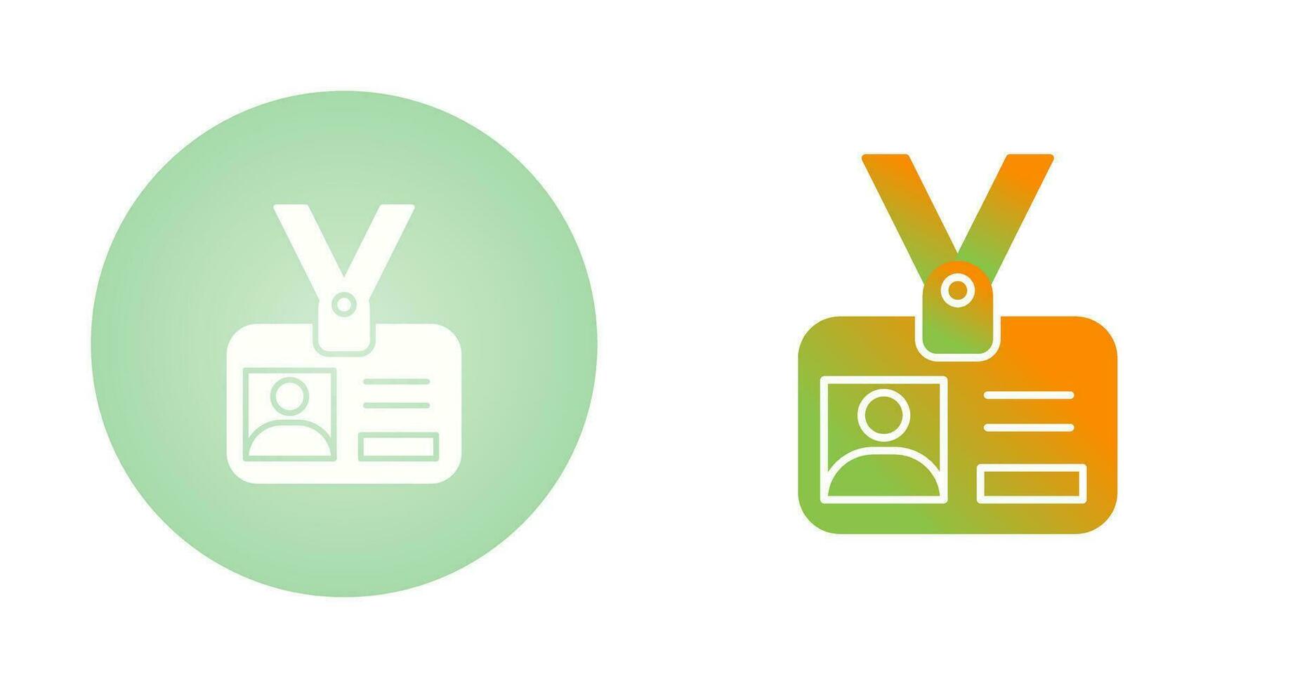 Id Card Vector Icon