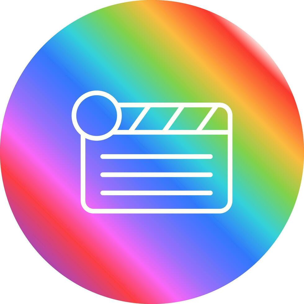 Clapper Board Vector Icon