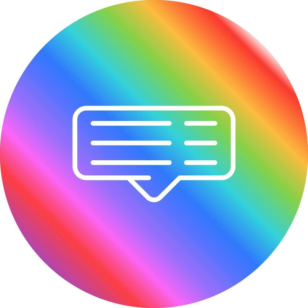 Comment Vector Icon
