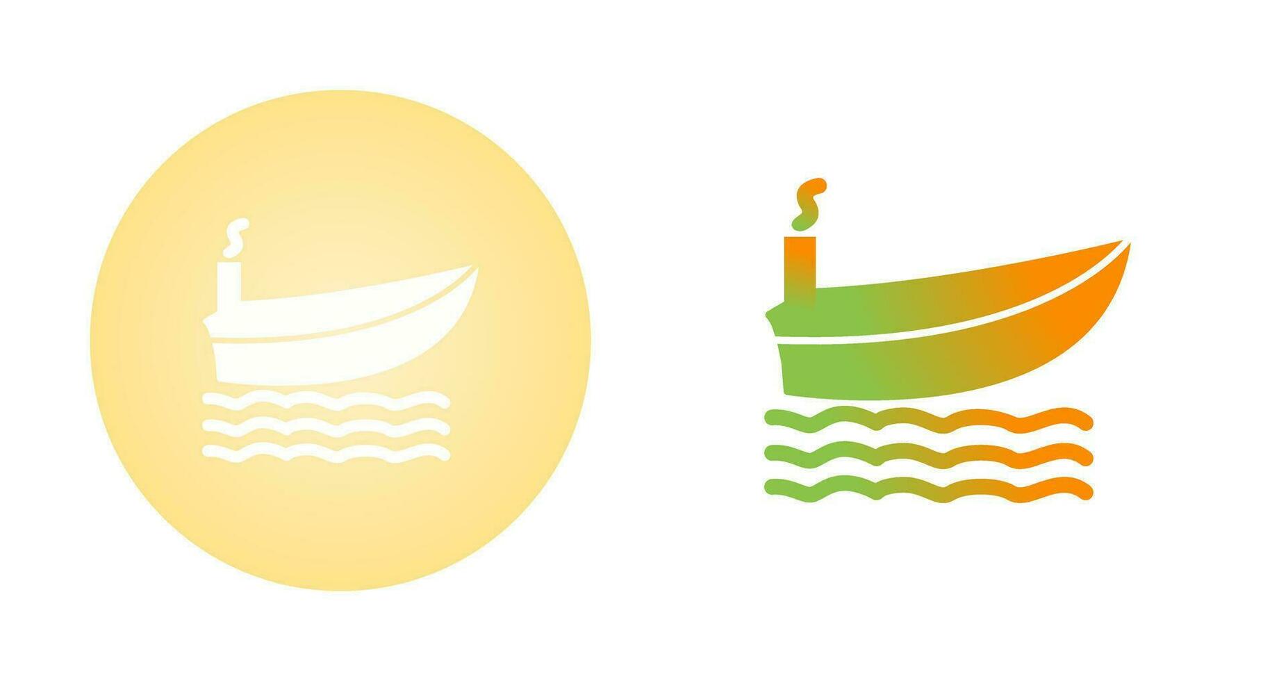 Steamship Vector Icon