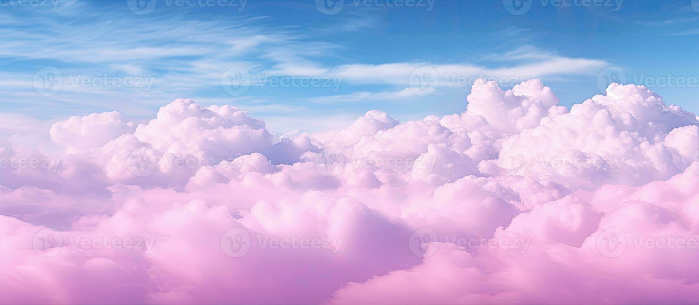 A cotton candy pink background with fluffy clouds 30699461 Stock Photo at  Vecteezy