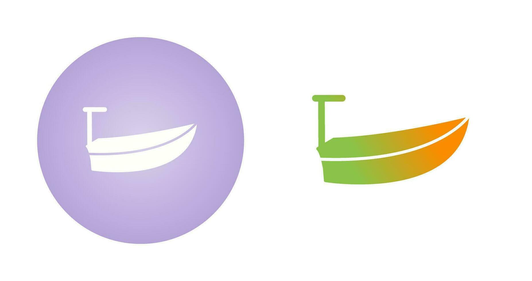 Small Boat Vector Icon