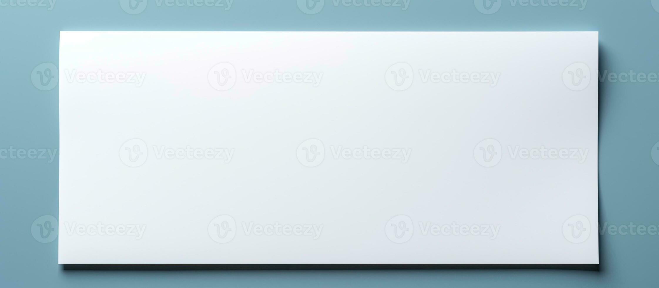 Individual with blank white sheet photo