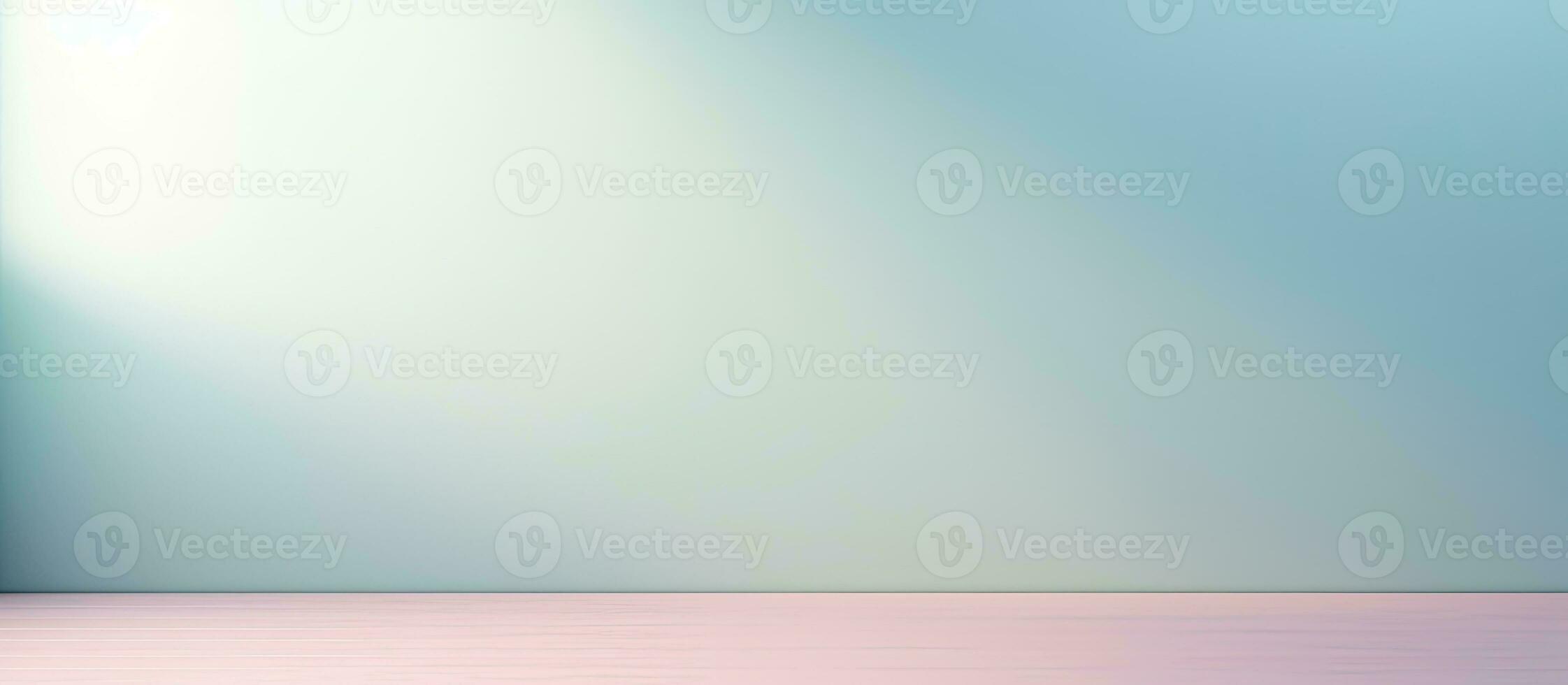 Pastel color studio backdrop for product presentation Window shadows in empty room Display product with blurred background photo