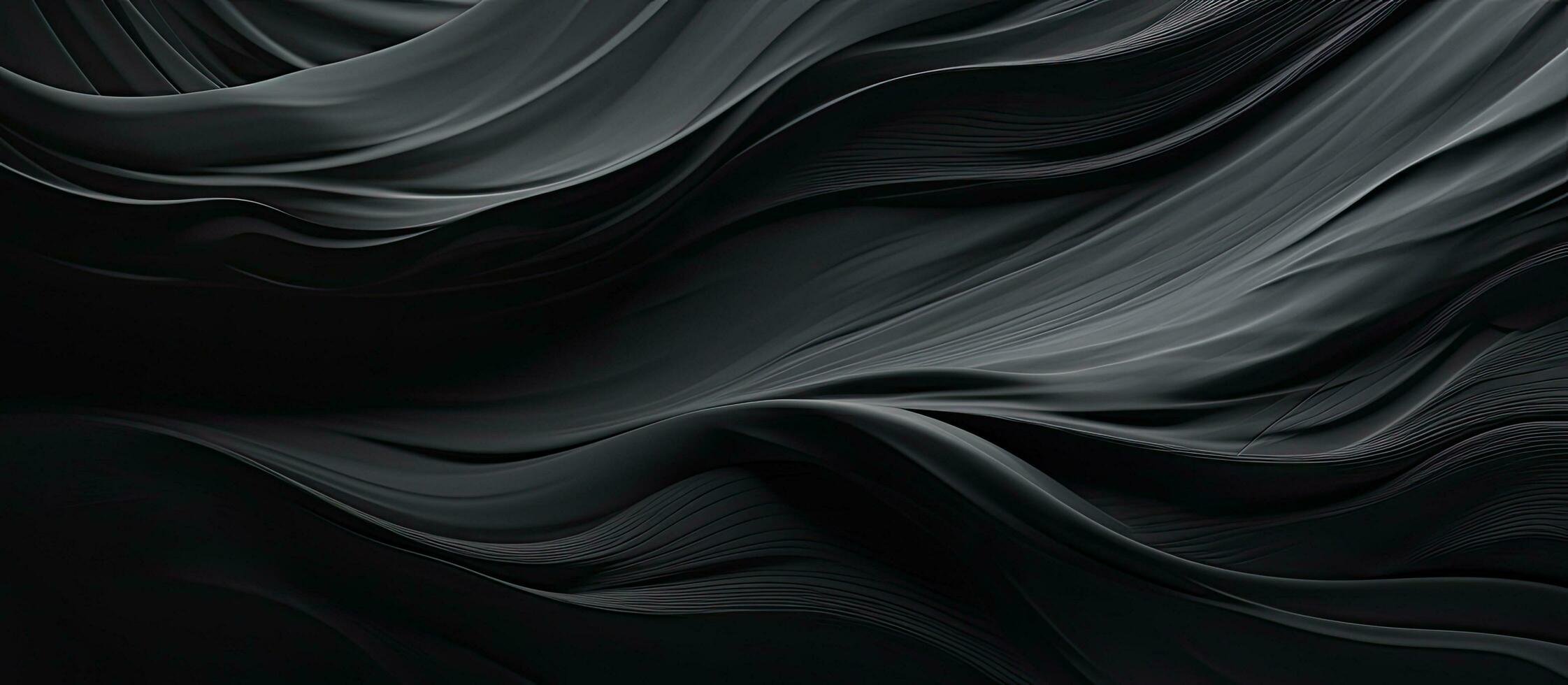 Closeup of beautiful black brushstrokes as backdrop photo