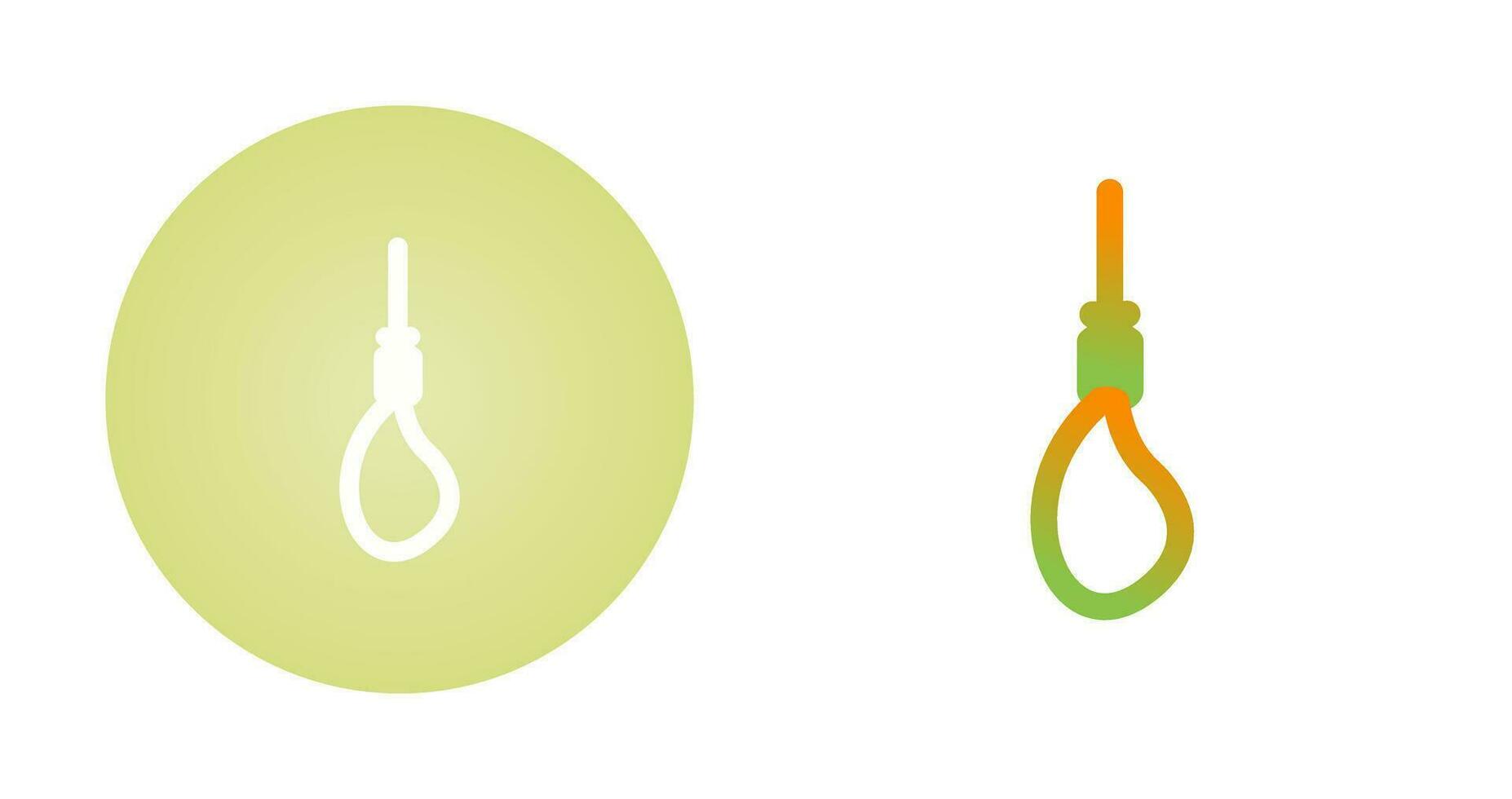 Noose Vector Icon