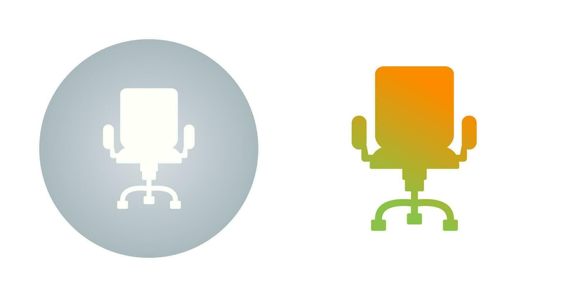 Office Chair Vector Icon