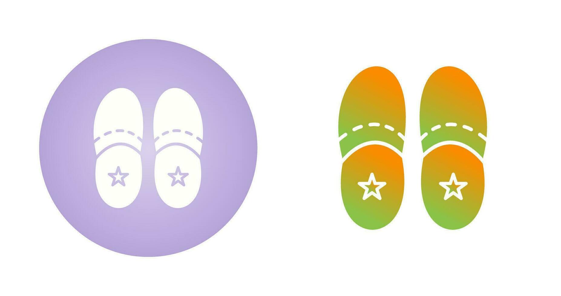 Slippers Vector Icon