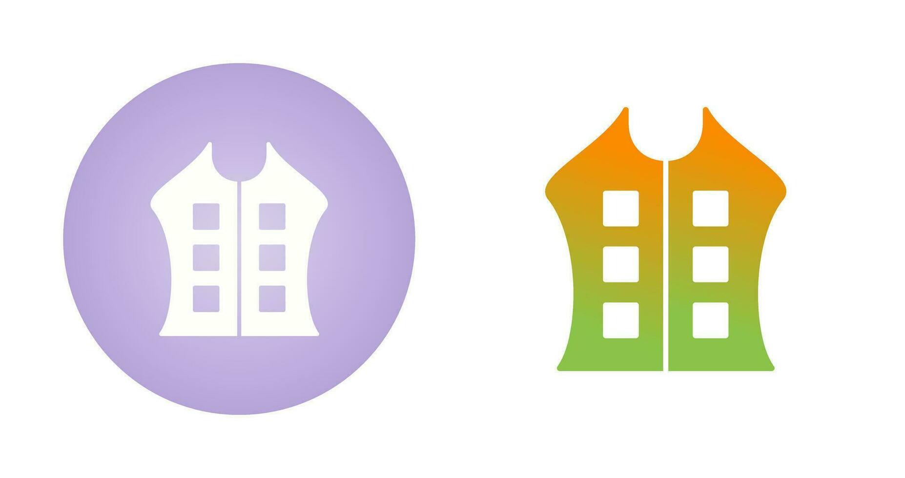 Bullet Proof Vest Vector Icon