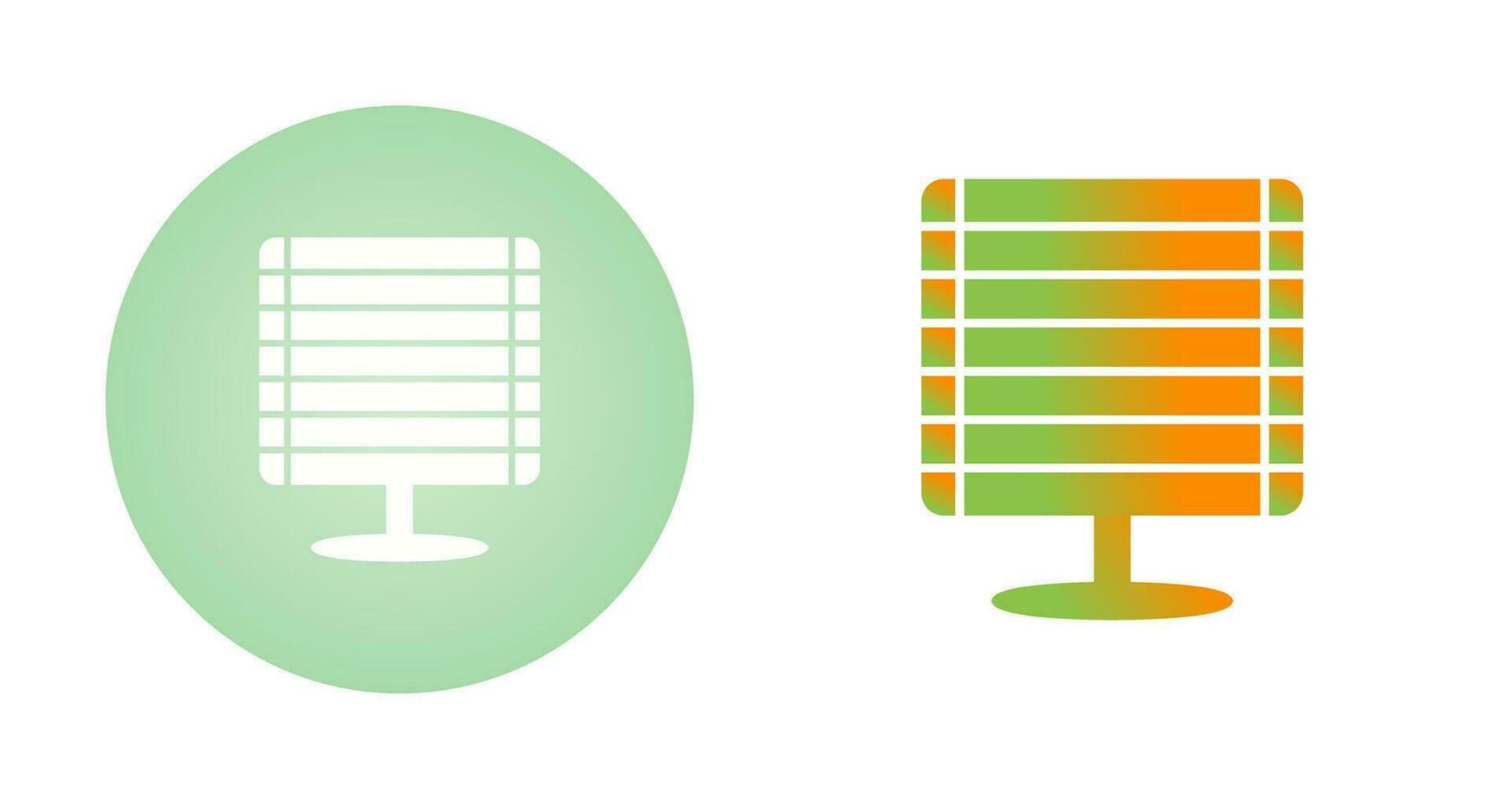 Infrared Heater Vector Icon