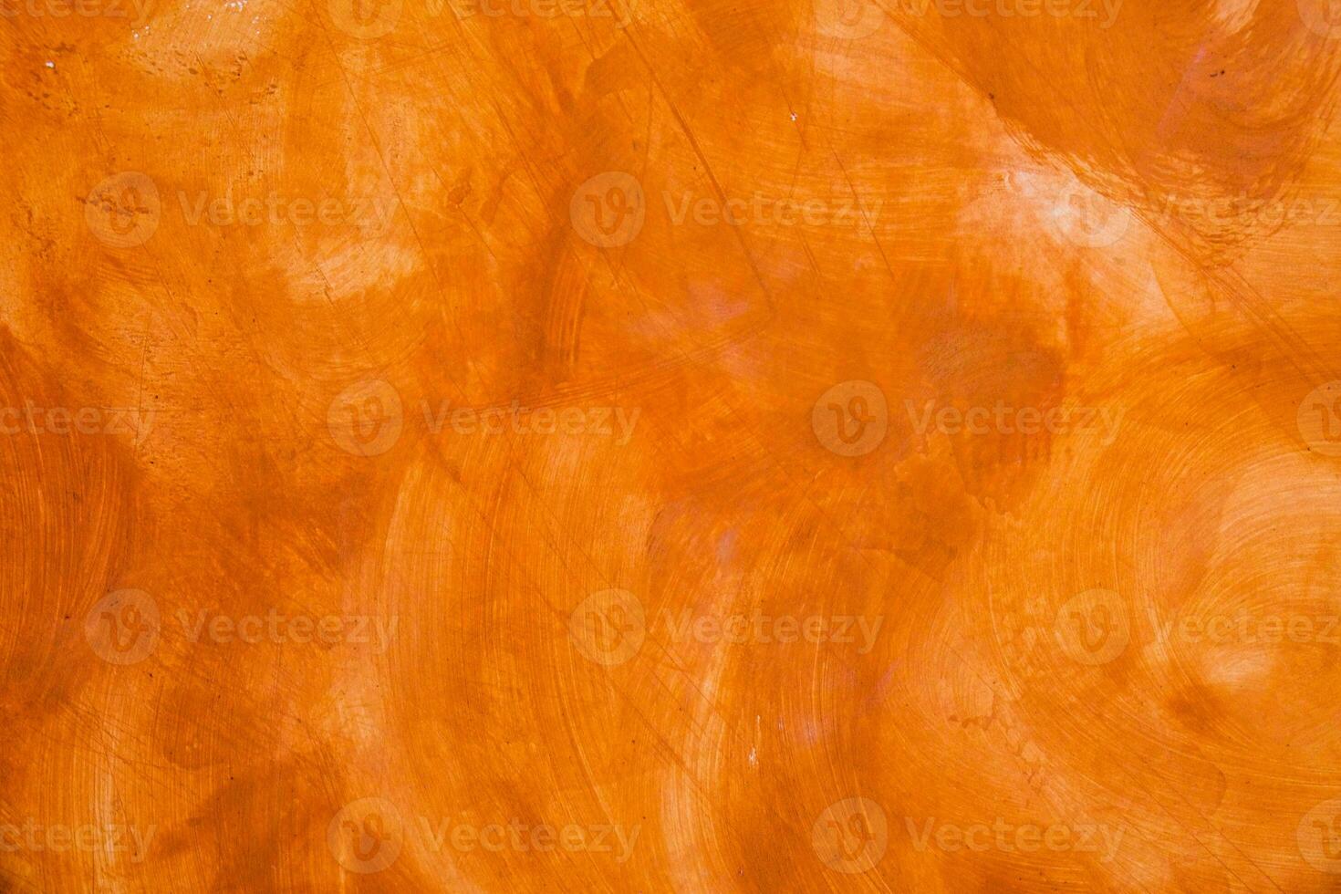 Textured wall brushed painted Background, Abstract Orange Oil Color. photo