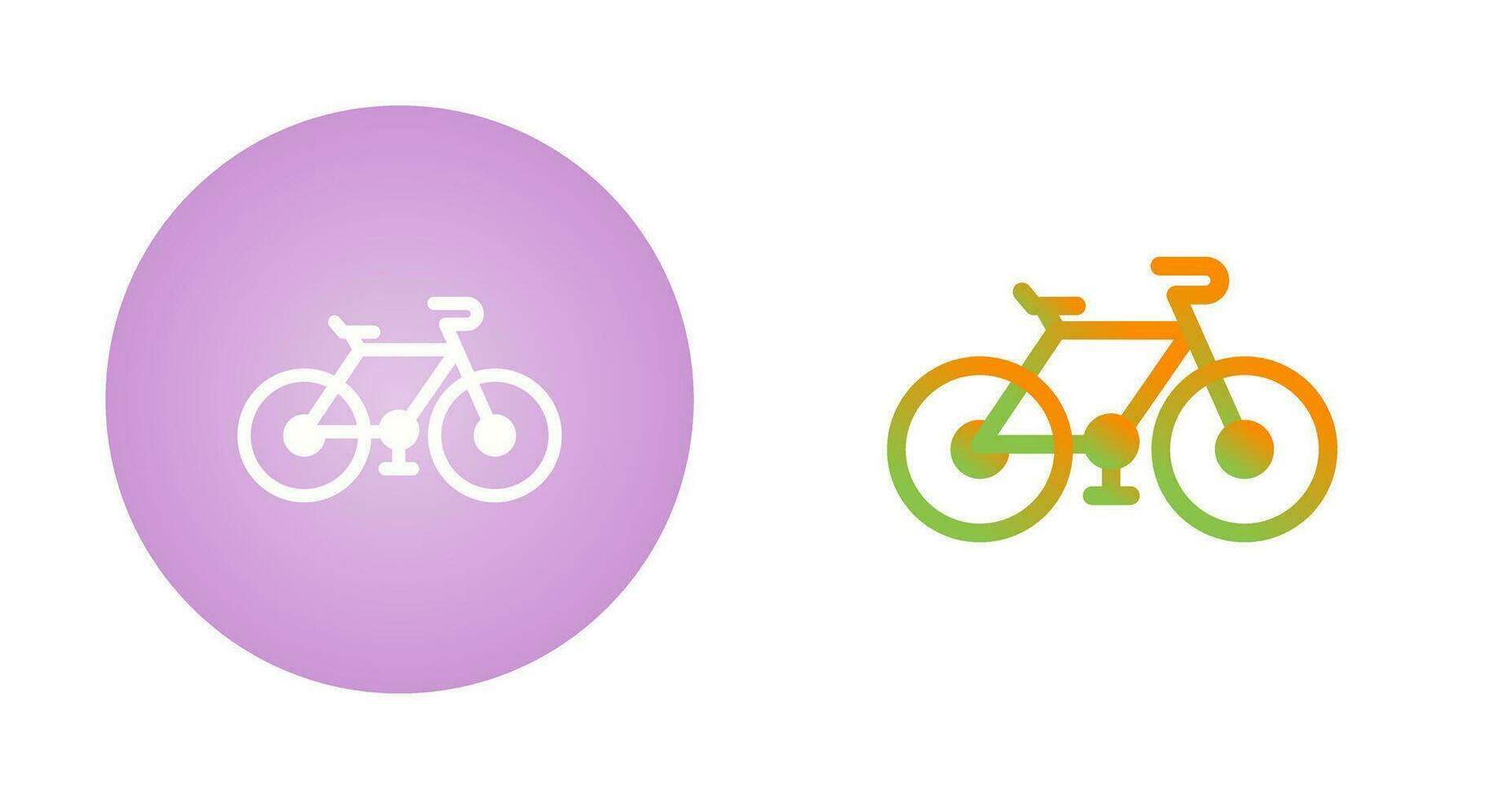 icono de vector de bicicleta