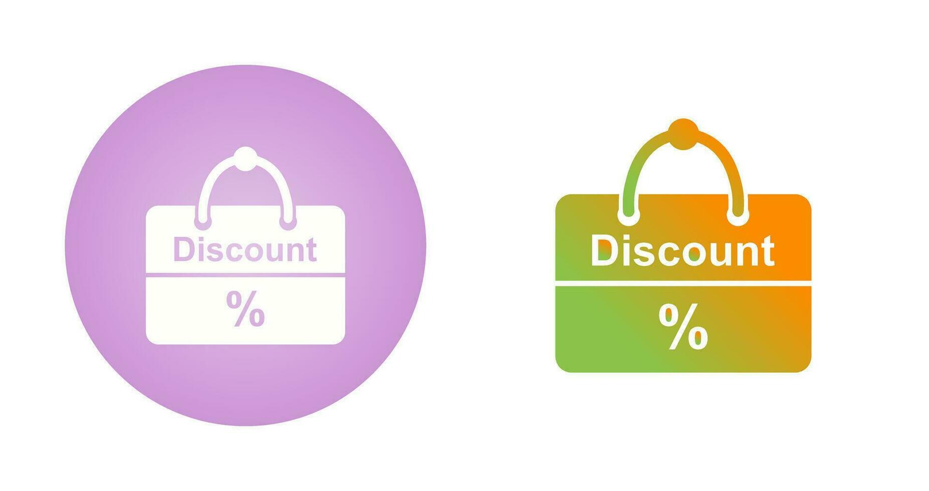 Discount Vector Icon