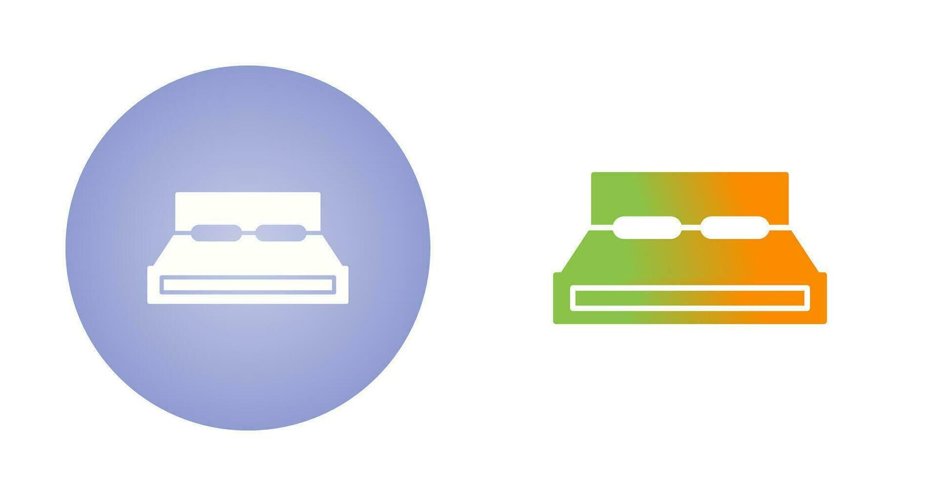 Double Bed Vector Icon