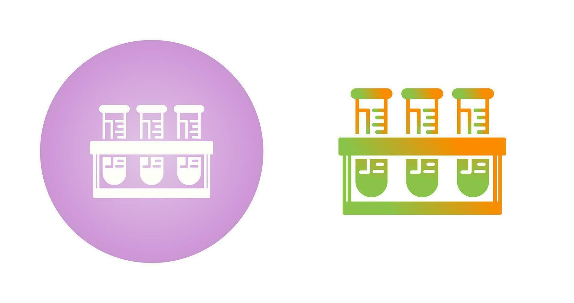 Test Tubes Vector Icon