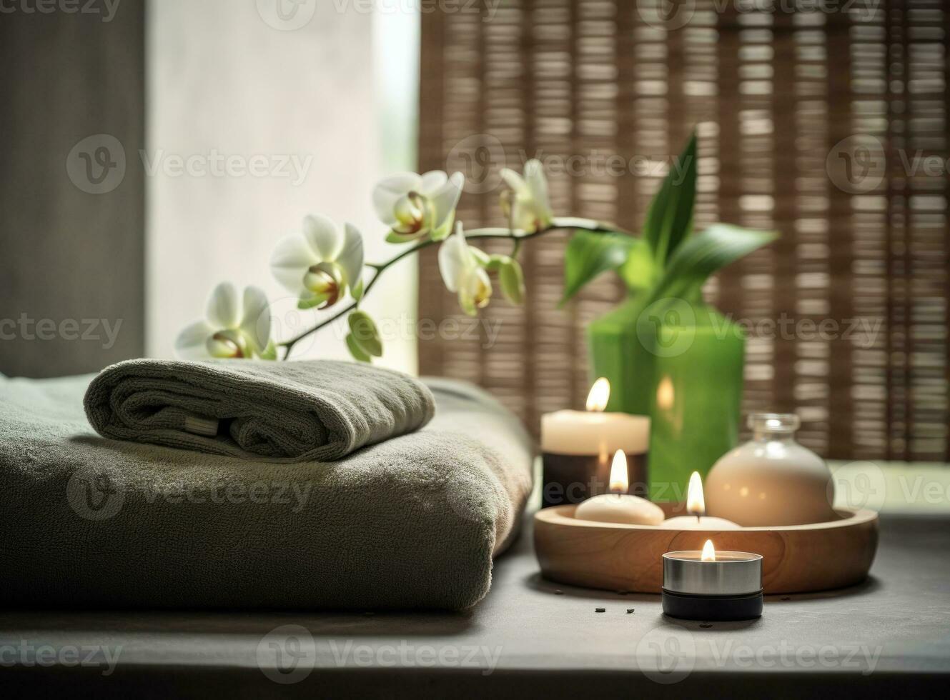 Modern spa background photo