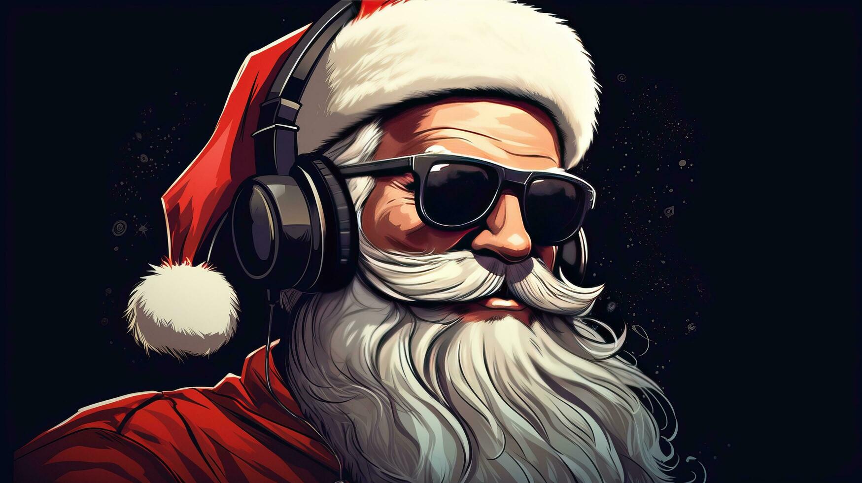 Cool Santa Claus DJ photo