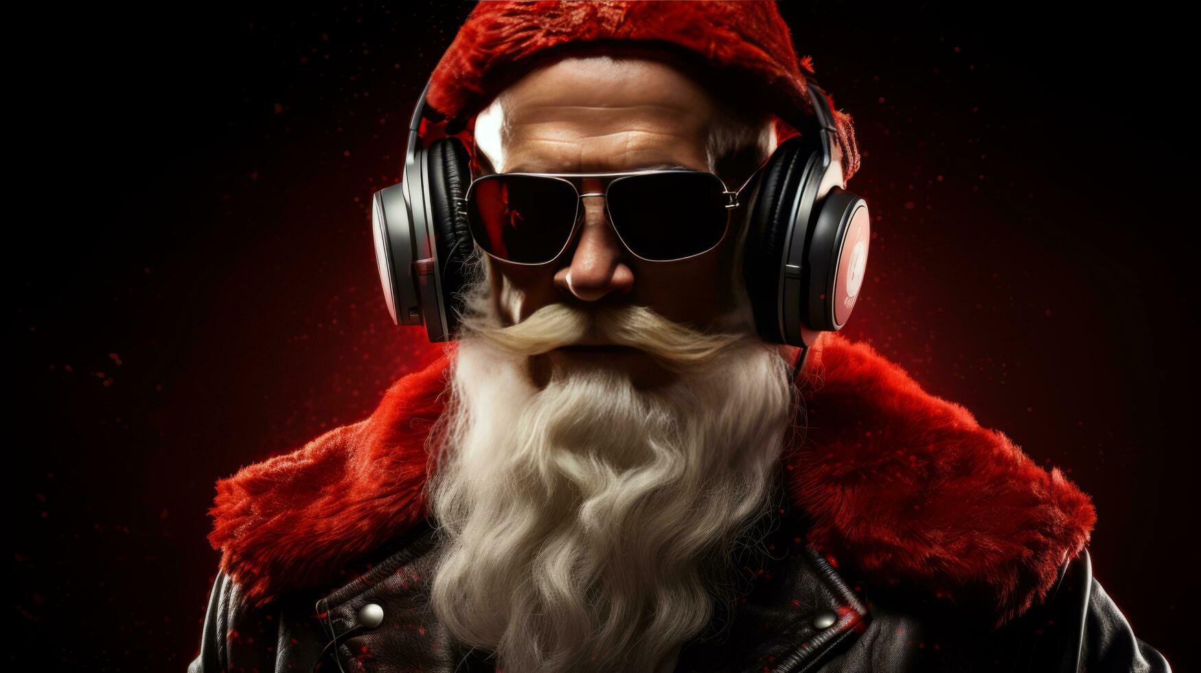 Cool Santa Claus DJ photo